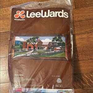 Vintage New In Packaging LeeWards “Down Home” Needlepoint Kit